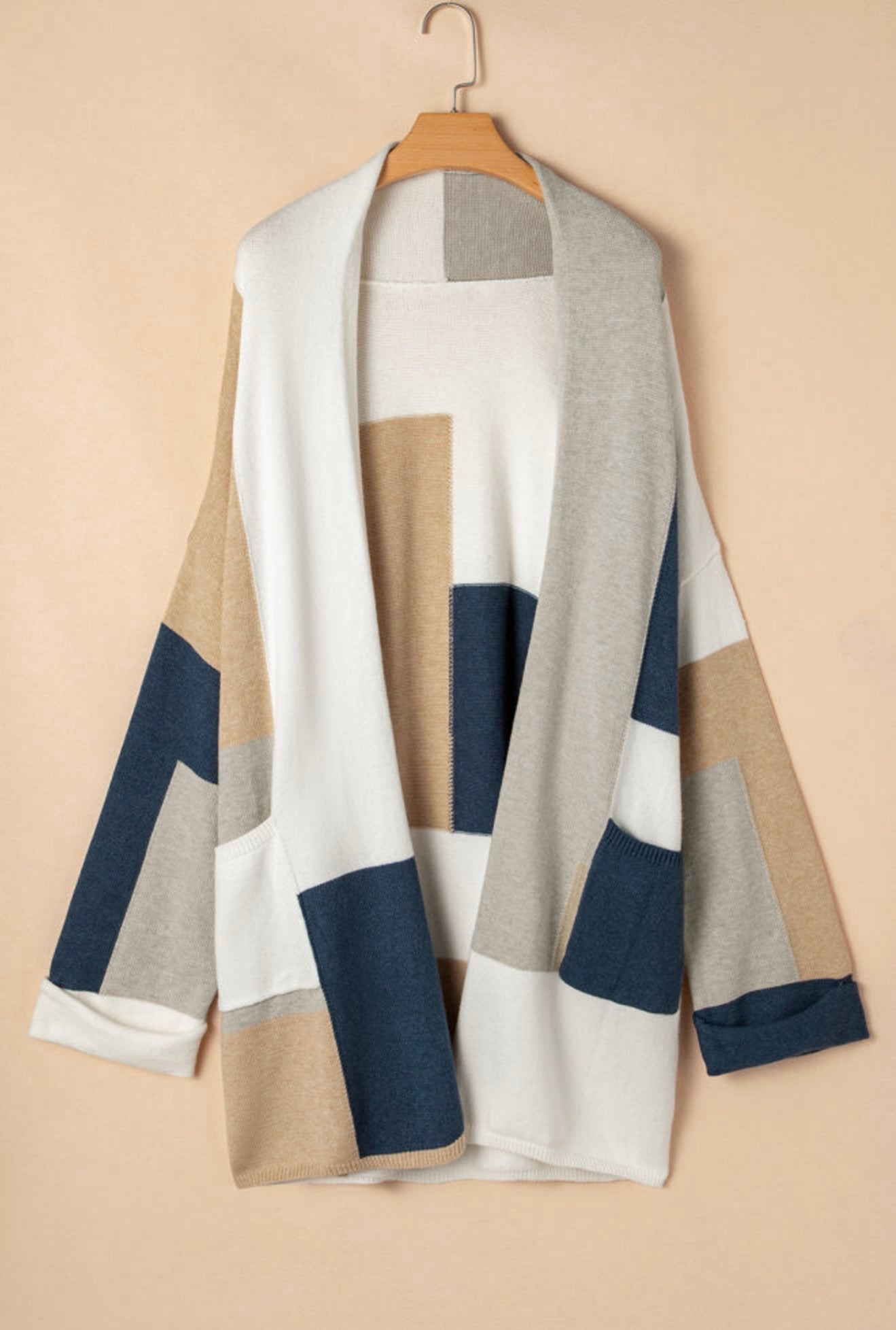 The Harper Colorblock Cardigan