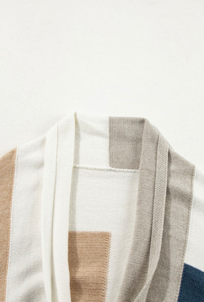 The Harper Colorblock Cardigan