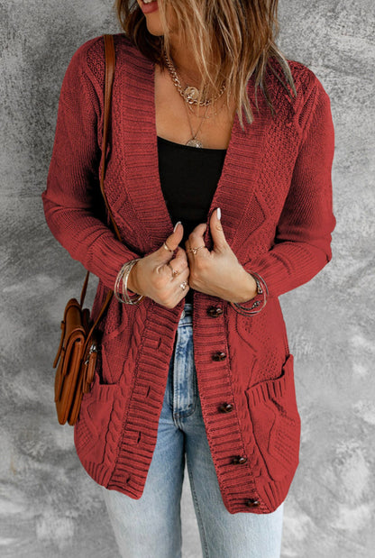 Cable Knit Cozy Cardigan