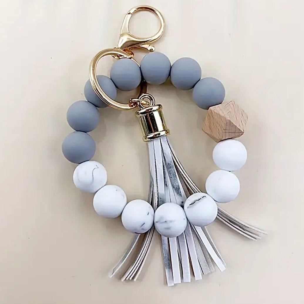 Blush & Marble Keychain