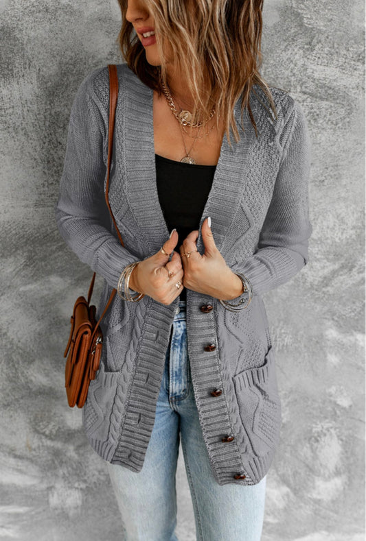 Cable Knit Cozy Cardigan