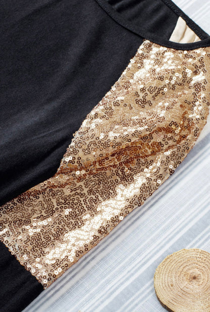Sara Sequin Top