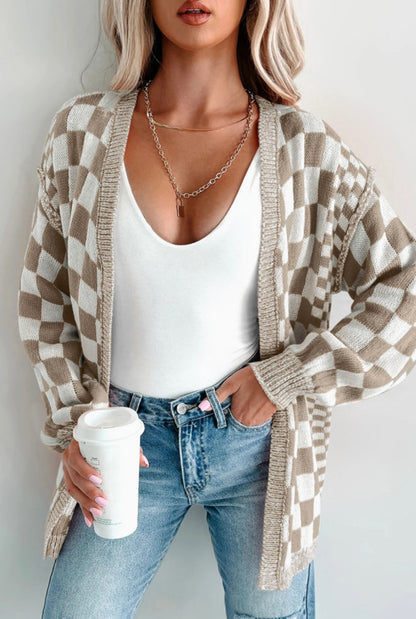 Checkmate Cardigan