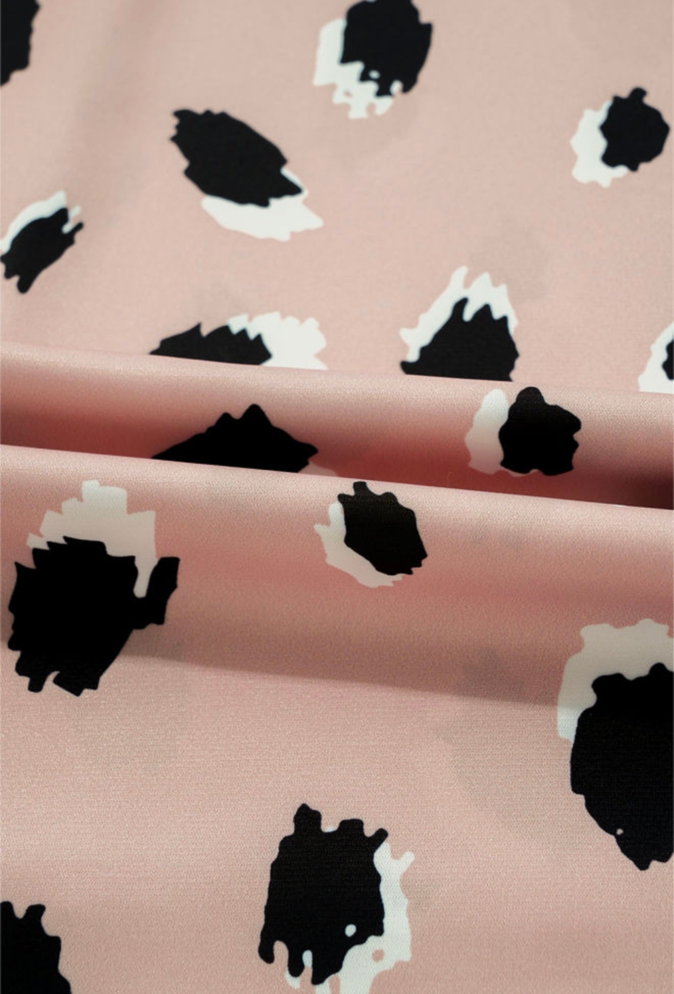 Blush & Bold Spot Print Blouse