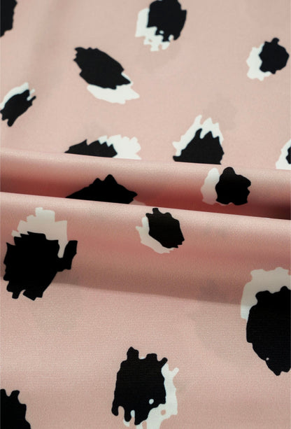 Blush & Bold Spot Print Blouse