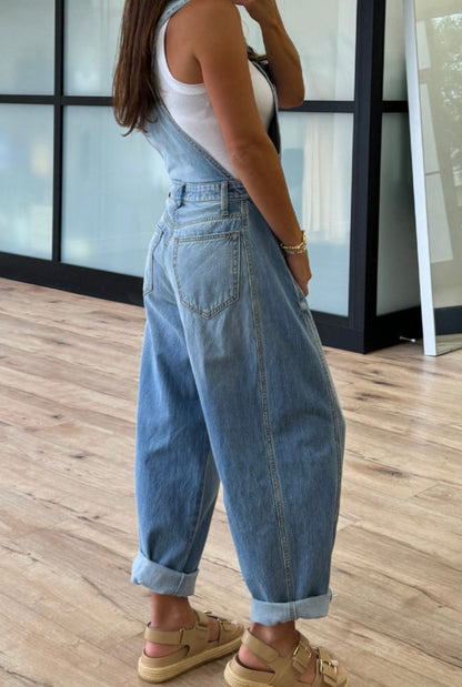 Weekend Wanderer Denim Overalls