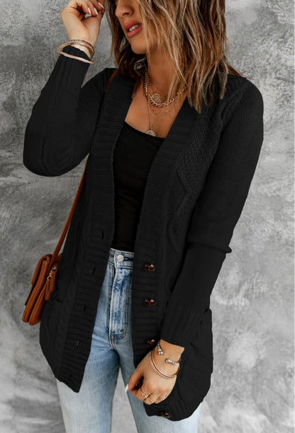 Cable Knit Cozy Cardigan