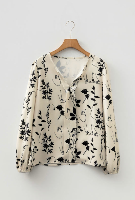 The Flora Sketch Blouse
