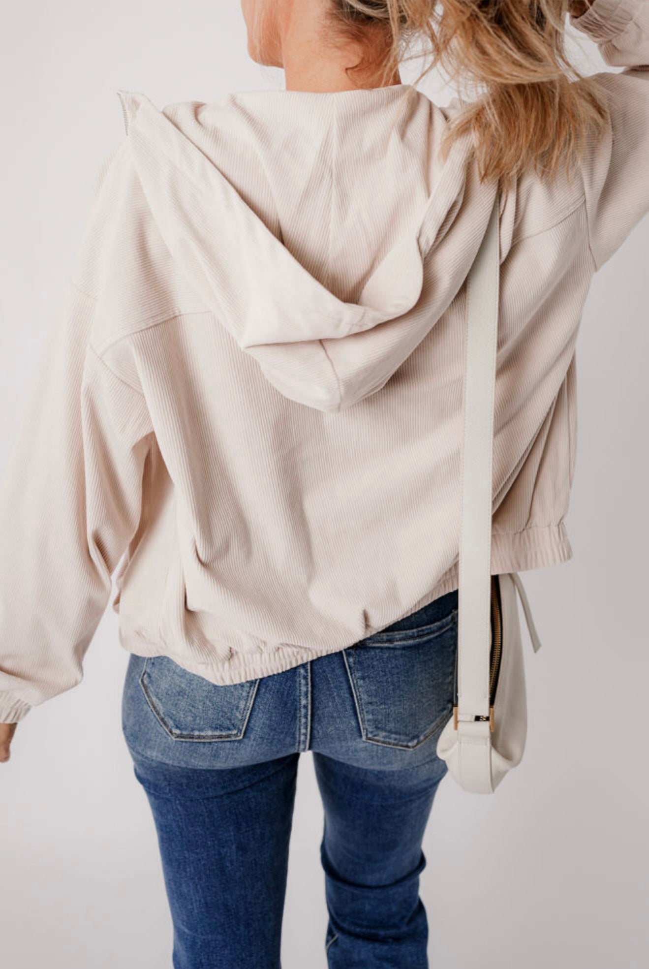 The Sunday Stroll Corduroy Zip Jacket