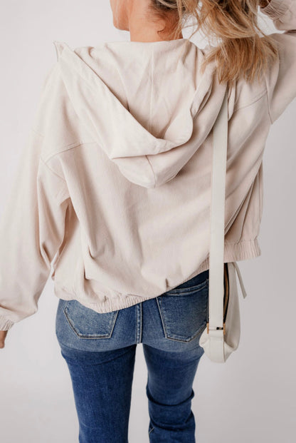 The Sunday Stroll Corduroy Zip Jacket