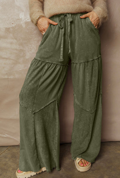 Sage Serenity Patchwork Pants
