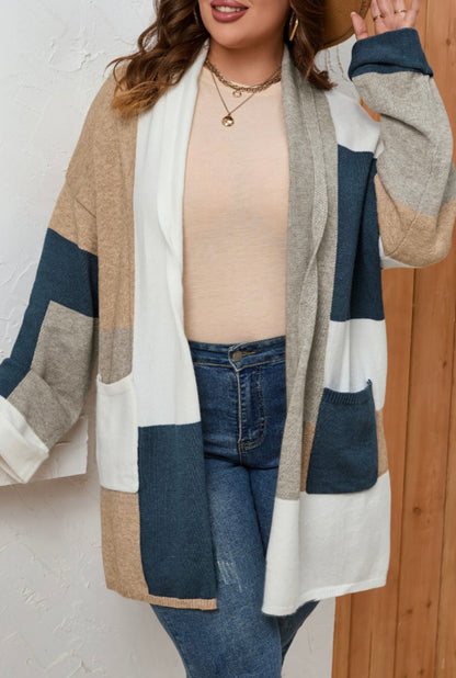 The Harper Colorblock Cardigan