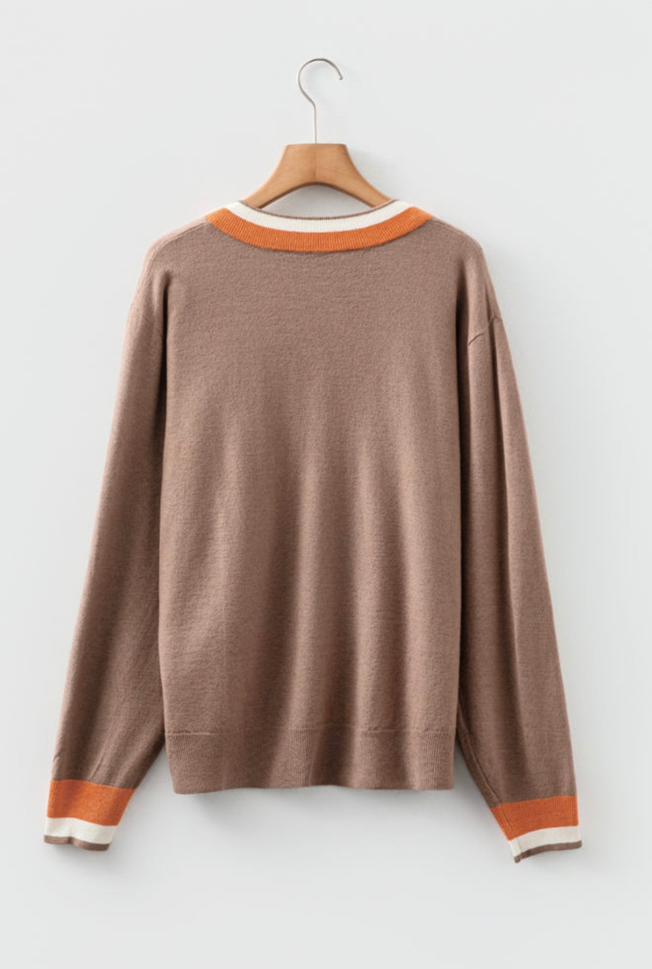 V-Neck Varsity Sweater