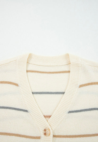 The Sutton Striped Cardigan
