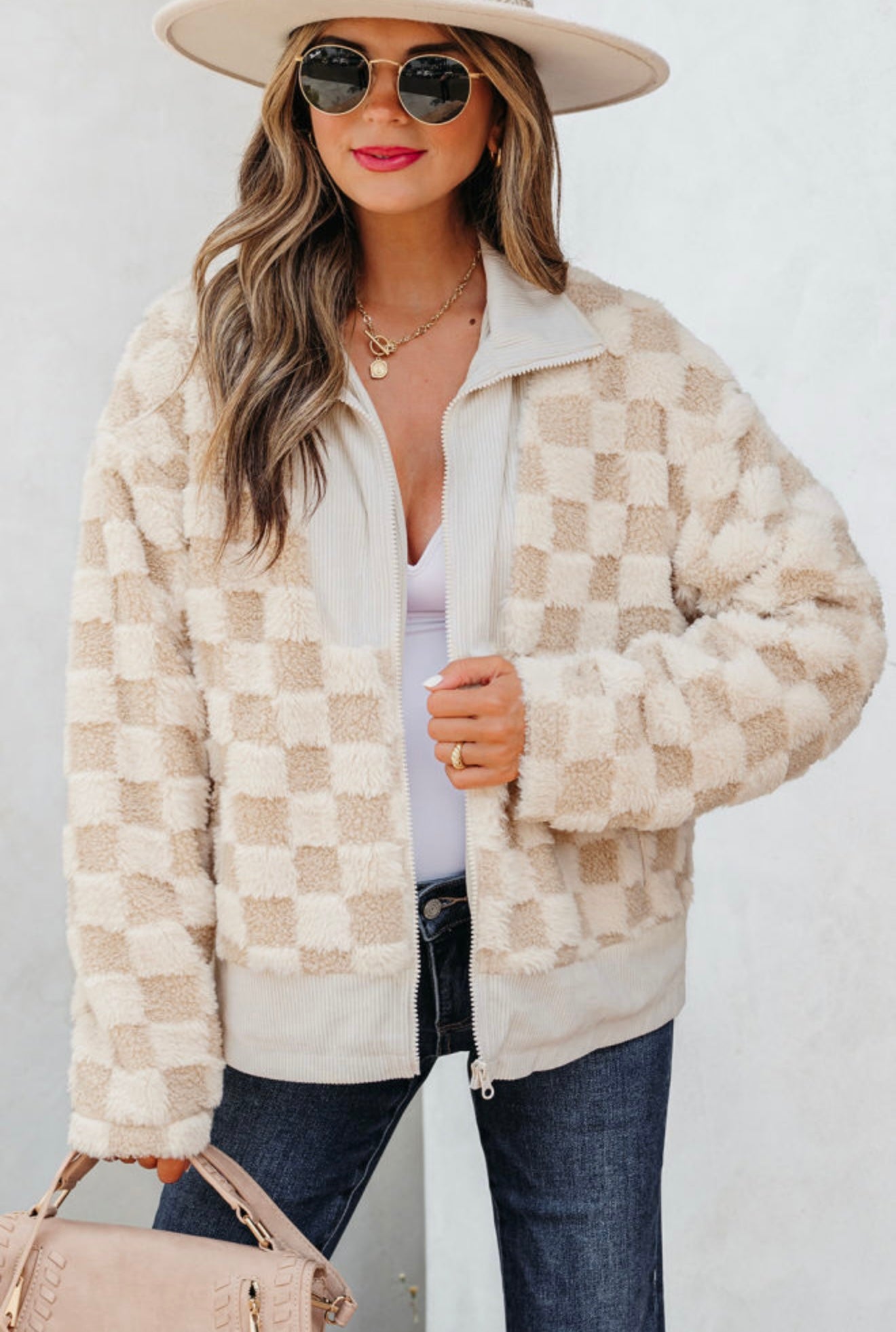The Cozy Check Coat