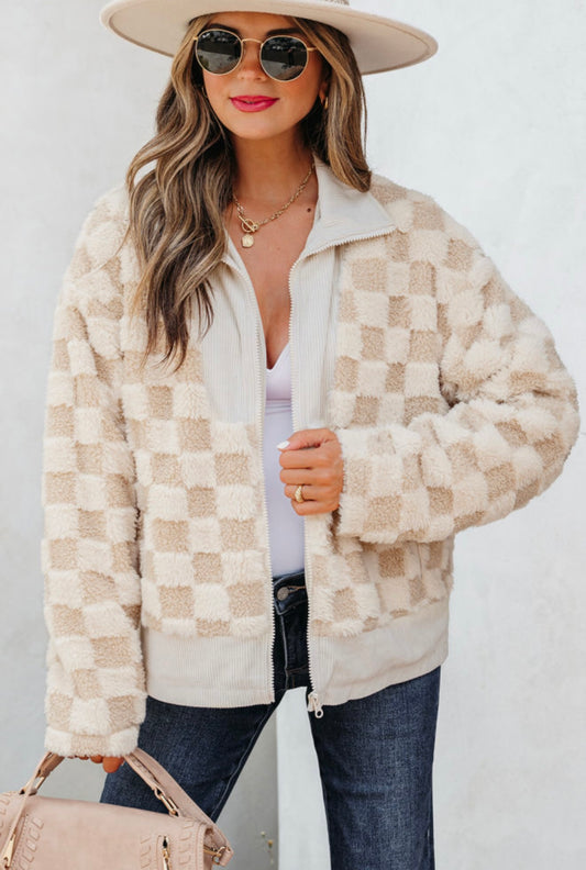 The Cozy Check Coat