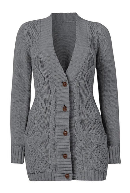 Cable Knit Cozy Cardigan