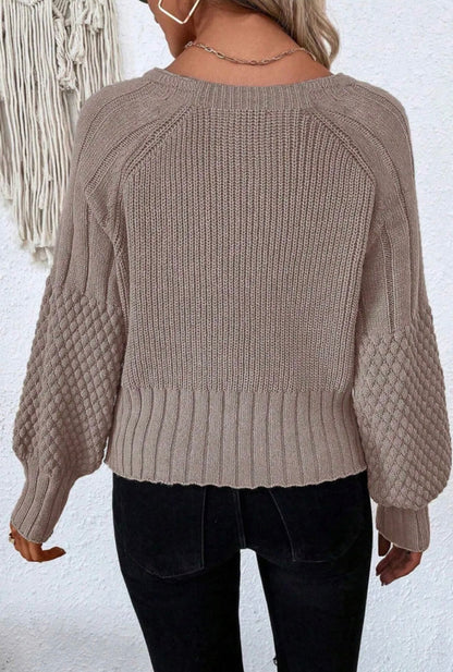 The Coffee Break Knit Cardigan