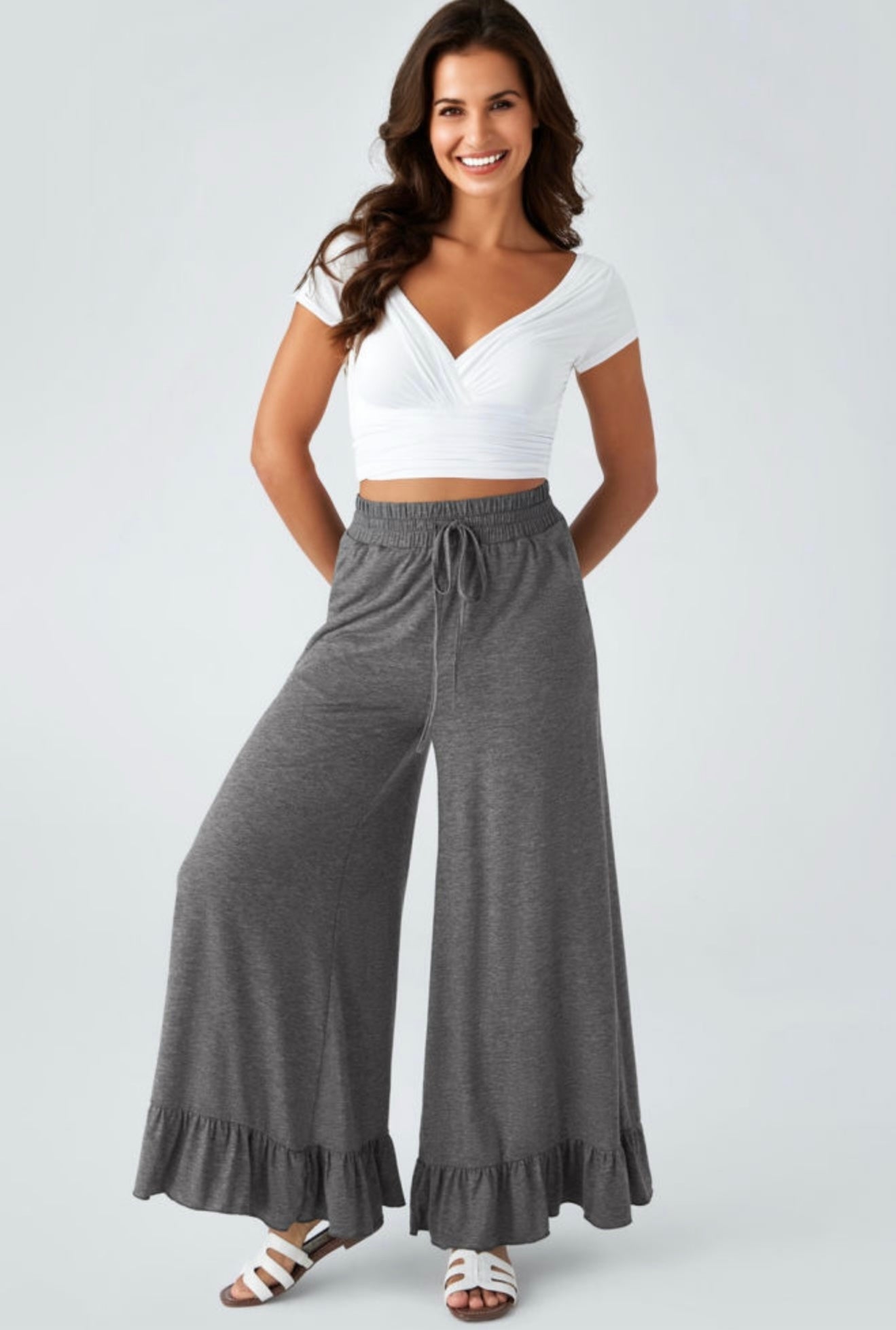 The Ruffle Edge Lounge Pants