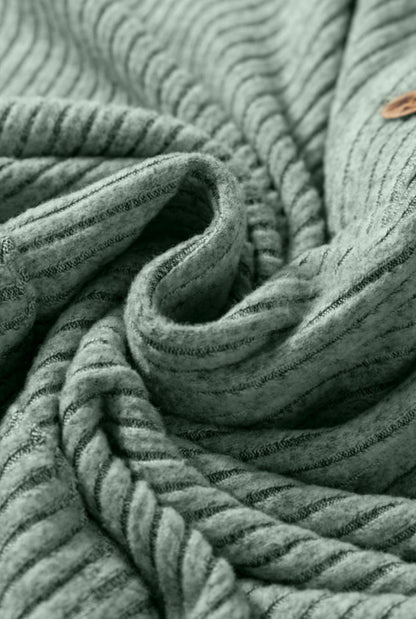 Riley Ribbed Button Down