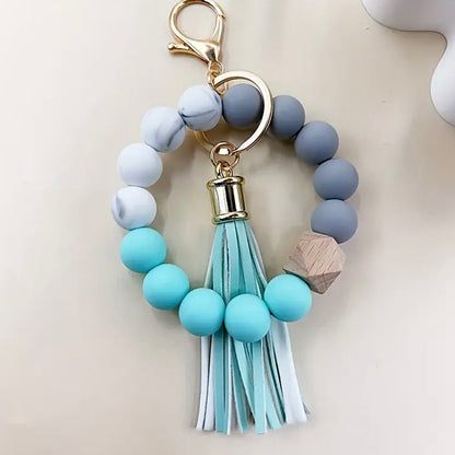 Blush & Marble Keychain