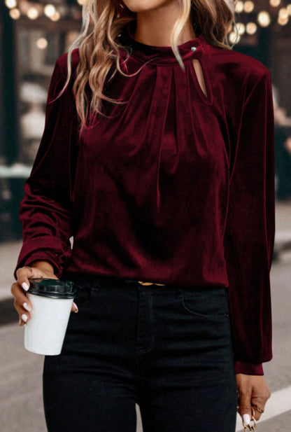 Velvet Midnight Blouse