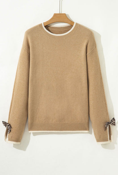 Wild at Heart Knit Sweater