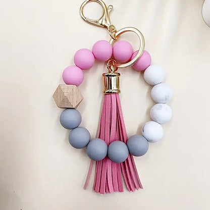 Blush & Marble Keychain