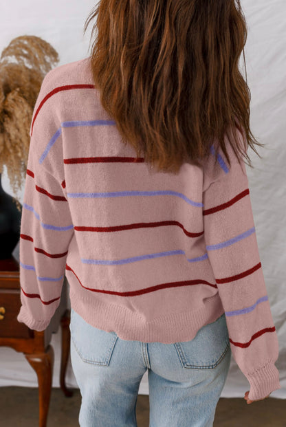 The Meadow Stripe Knit Sweater
