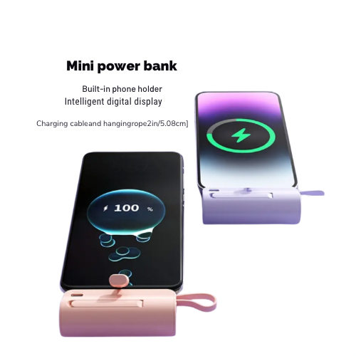 Pocket Power Bank – 5000mAh Mini Charger